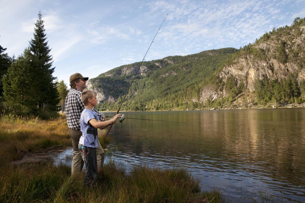 Solvgarden Camping Rysstad Zewnętrze zdjęcie